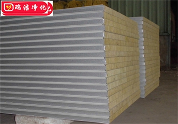 彩鋼板，巖棉夾芯板，